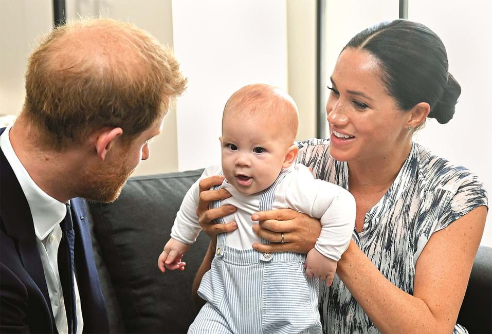 Harry, Archie e Meghan