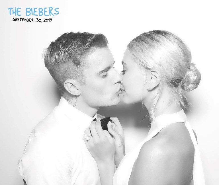 Justin Bieber e Hailey Bieber casaram outra vez