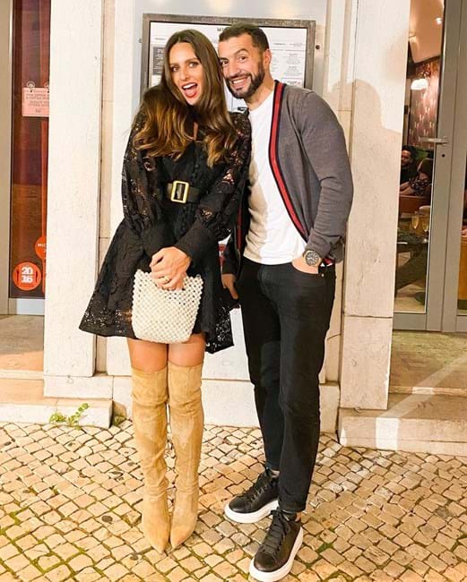 Simão Sabrosa e Vanessa Rebelo