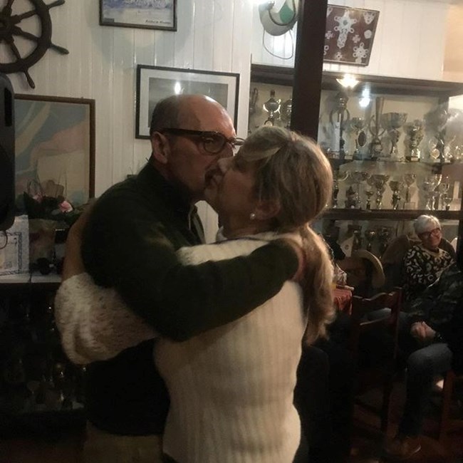 António Cordeiro e a mulher, Helena