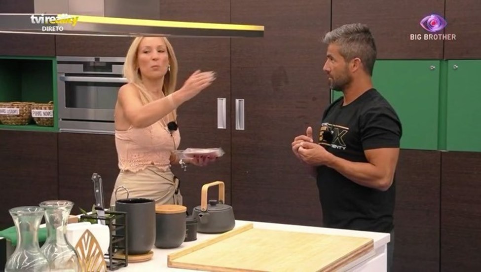 Teresa e Hélder no 'Big Brother'