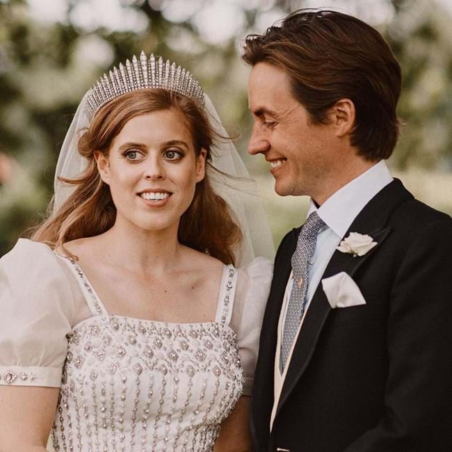 Princesa Beatrice e Edoardo Mapelli Mozzi