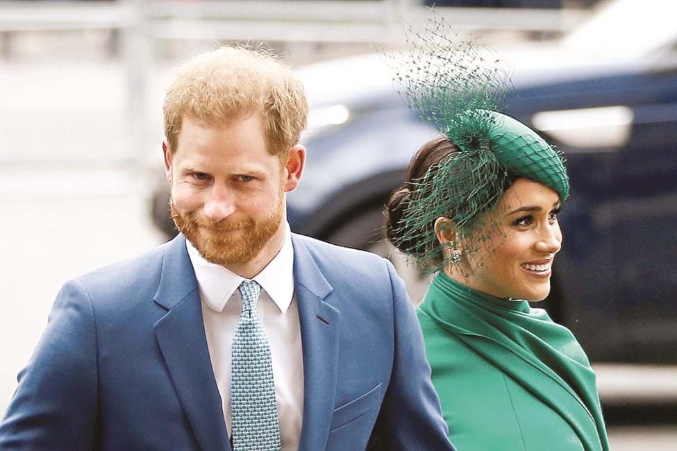 Príncipe Harry e a mulher, Meghan Markle
