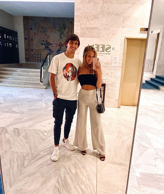 João Félix e Margarida Corceiro