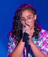 Filha de Marta Cruz encanta no The Voice Kids
