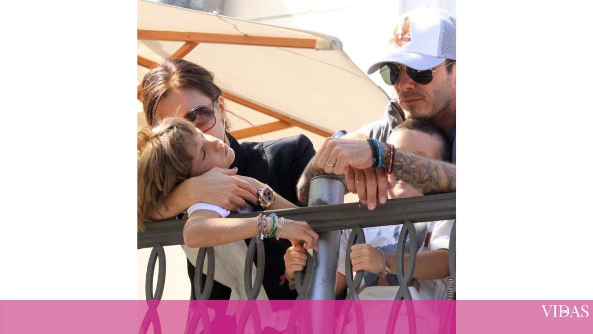 Família Beckham vive momentos de ternura Fotos Vidas