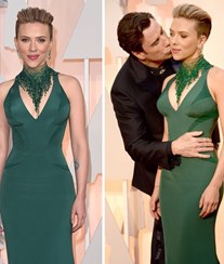 Scarlett Johansson defende Travolta