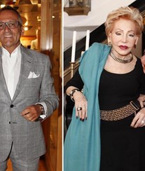 Goucha brinca com Betty Grafstein