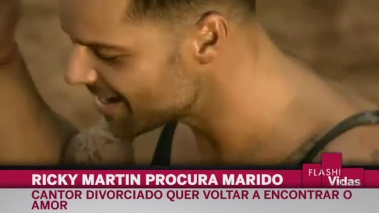 Ricky Martin procura marido