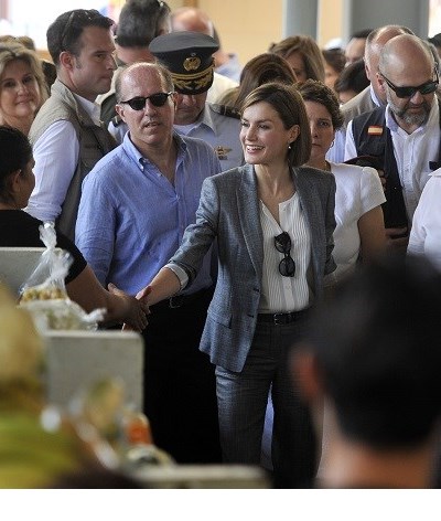 Letizia em El Salvador