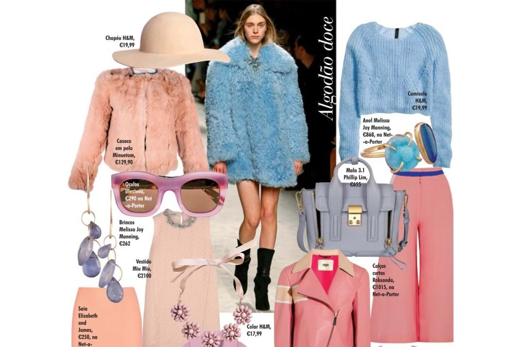 As peças em tom pastel escolhidas pelo Polícia da Moda