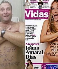 Eduardo Madeira 'imita' Joana Amaral Dias