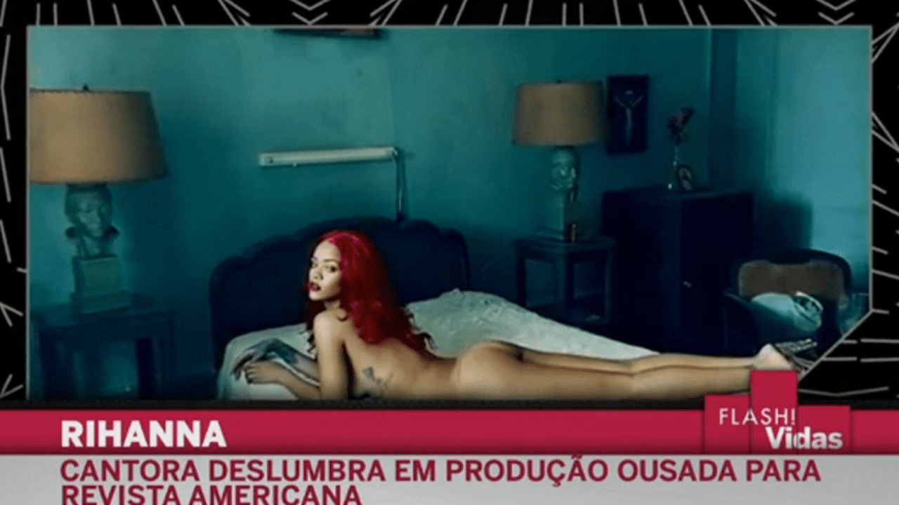 Rihanna ousada em produção