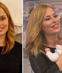 Carla Salgueiro feliz no papel de mãe