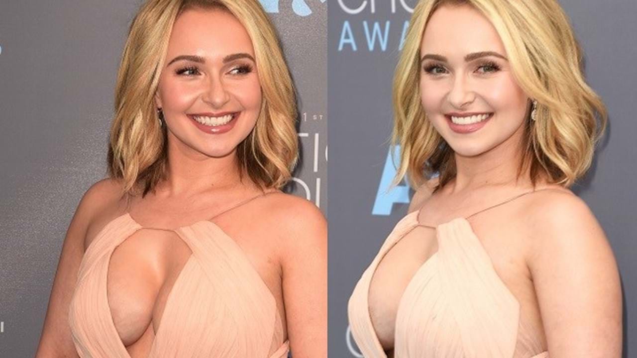 Hayden Panettiere com decote arrojado - a Ferver - Vidas