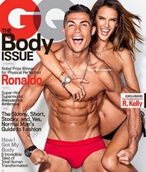 CR7 em fotos ousadas com Ambrosio