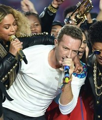 Beyoncé, Coldplay e Mars no Super Bowl