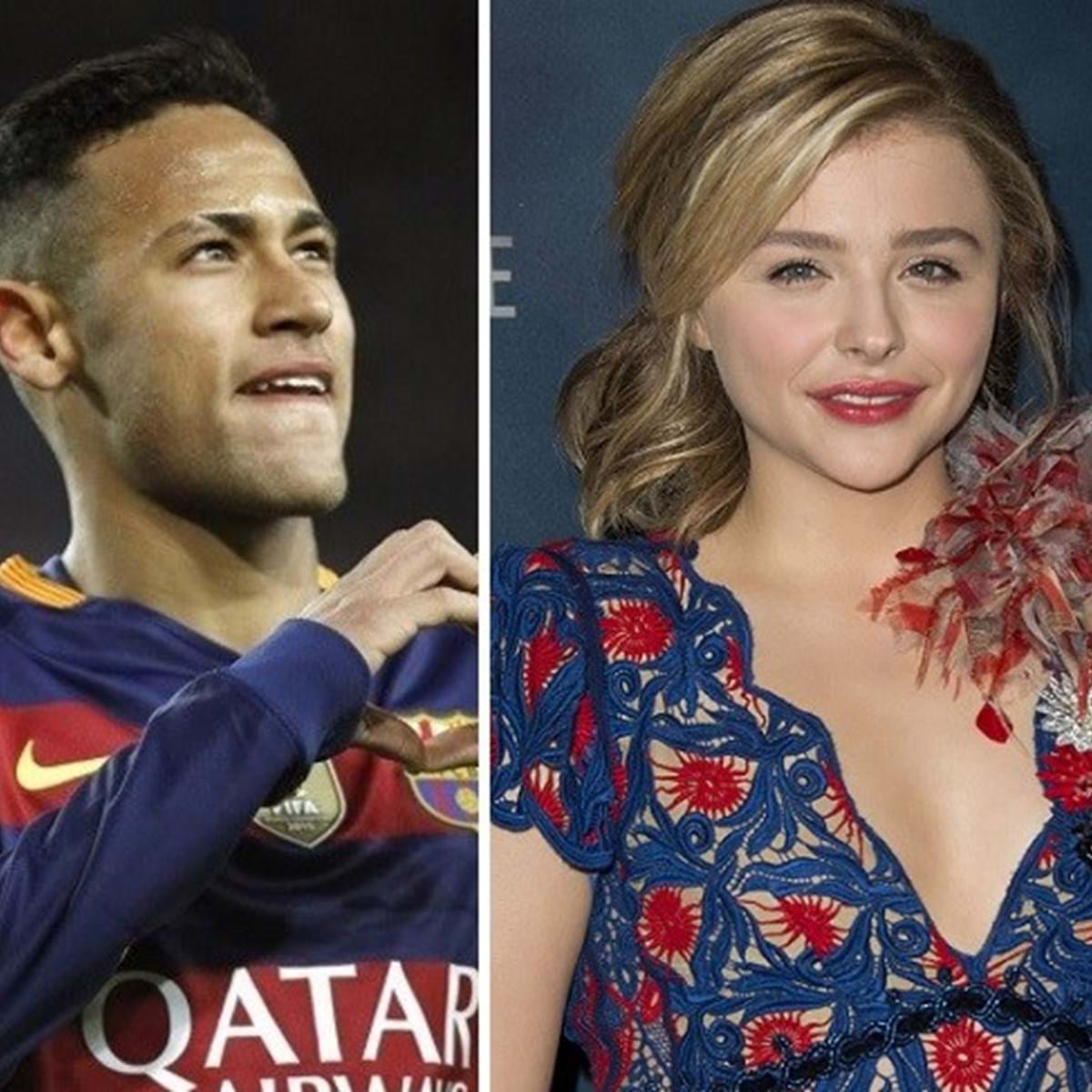 Chloë Grace Moretz And Neymar ❤ 