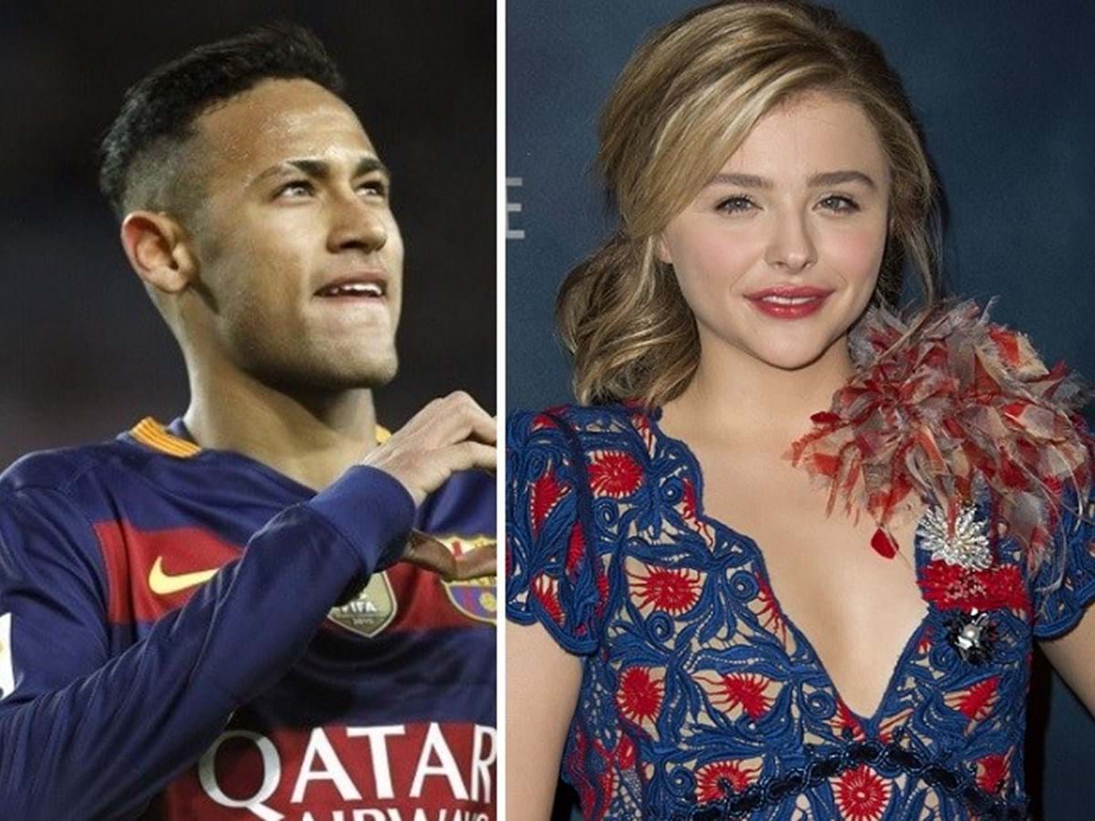 Neymar e Chloë Grace Moretz apaixonados? - Futebol - Correio da Manhã