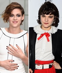 Veja Kristen a beijar a namorada
