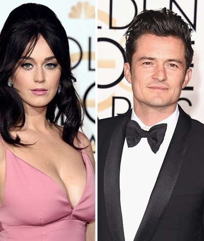 Veja Katy Perry a beijar Orlando Bloom