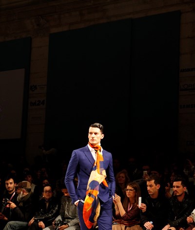 Famosos no desfile de Miguel Vieira