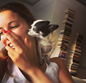 Maria João Bastos, cadela, chihuahua, Amélie, animal de estimação