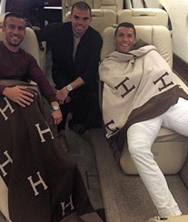CR7 mais inseparável de 'Ricky'