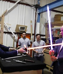 William e Harry ao estilo de 'Star Wars'