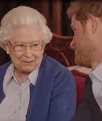 Rainha inglesa divertida como nunca
