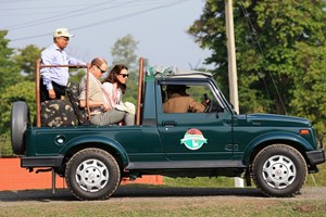 Duques de Cambridge fazem safari na Índia