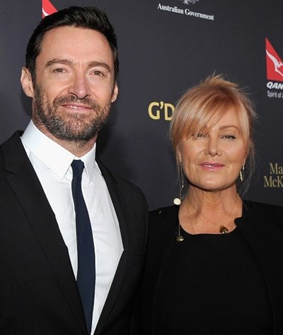 Jackman celebra 20 anos de casamento