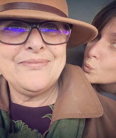 Inês Castel-Branco supreende a mãe em dia especial: "Não nos víamos desde o Natal"