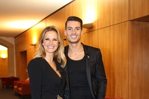 Cristina Ferreira e Ruben Rua juntos em festa