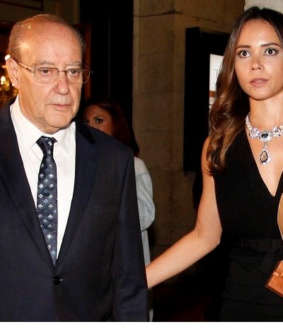Pinto da Costa próximo da 'ex' Fernanda Miranda