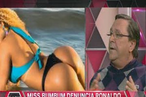 Miss bumbum garante que recebeu várias vezes de Cristiano Ronaldo