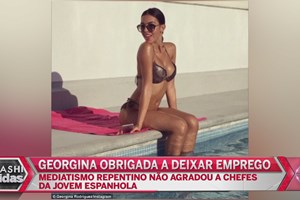 Georgina obrigada a deixar emprego
