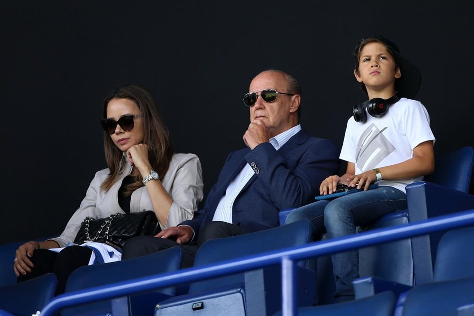 Pinto da Costa com Fernanda no Dragão