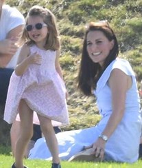 Pura diversão: As imagens que nunca pensou ver de George e Charlotte 