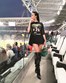 Georgina encanta nas bancadas a torcer por Ronaldo