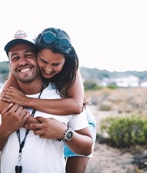 Sara Matos e Pedro Teixeira em férias românticas