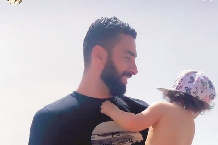 Rui Patrício com o filho