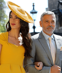 Bebé real nasceu no mesmo dia que o ator George Clooney