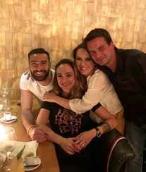 Tânia Ribas de Oliveira mata saudades de Rui Patrício