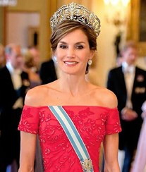 Rainha Letizia volta à televisão