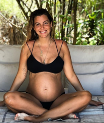 Jessica Athayde volta a sofrer com a gravidez