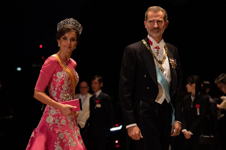 Rainha Letizia e Filipe VI