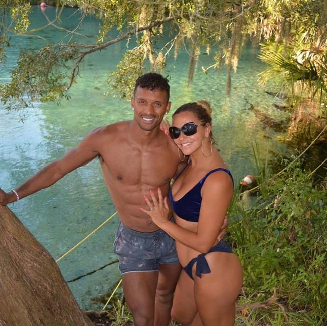 Nani viaja com a mulher e os frios para as Caraíbas e Bahamas 