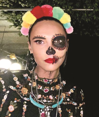 Celebridades divertem-se em noite de horror para festejar o Halloween