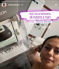 Sofia Ribeiro de volta aos exames após vencer cancro
